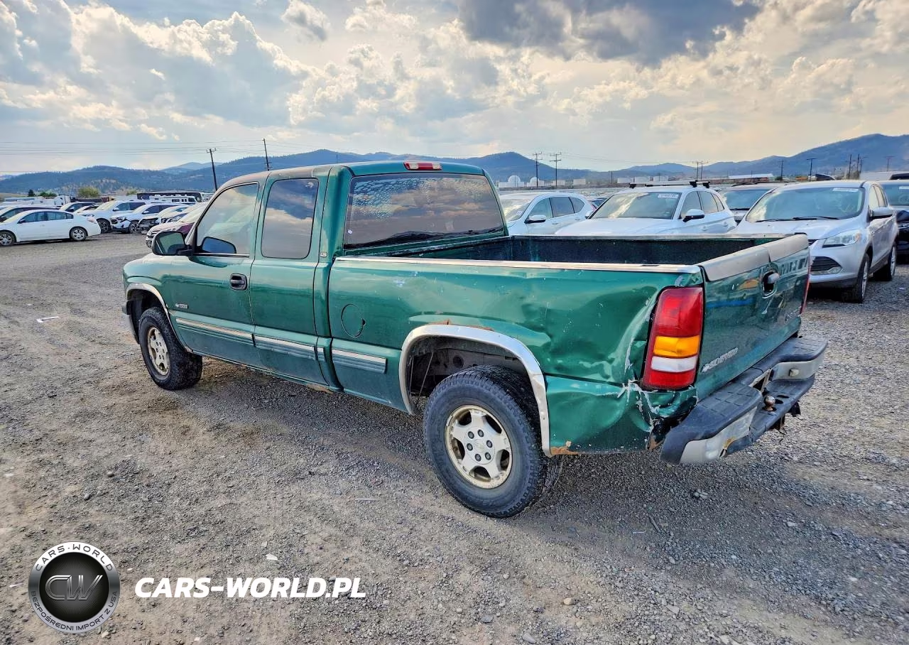 2000 Chevrolet Silverado K1500 VIN:1GCEK19T0YE301885 - 2