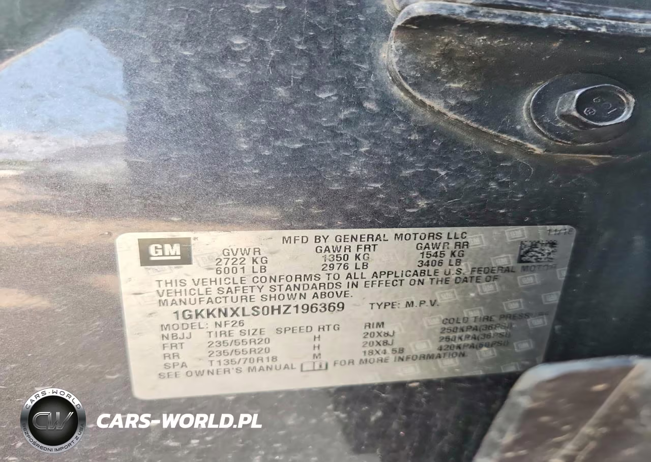 2017 GMC Acadia Denali VIN:1GKKNXLS0HZ196369 - 14