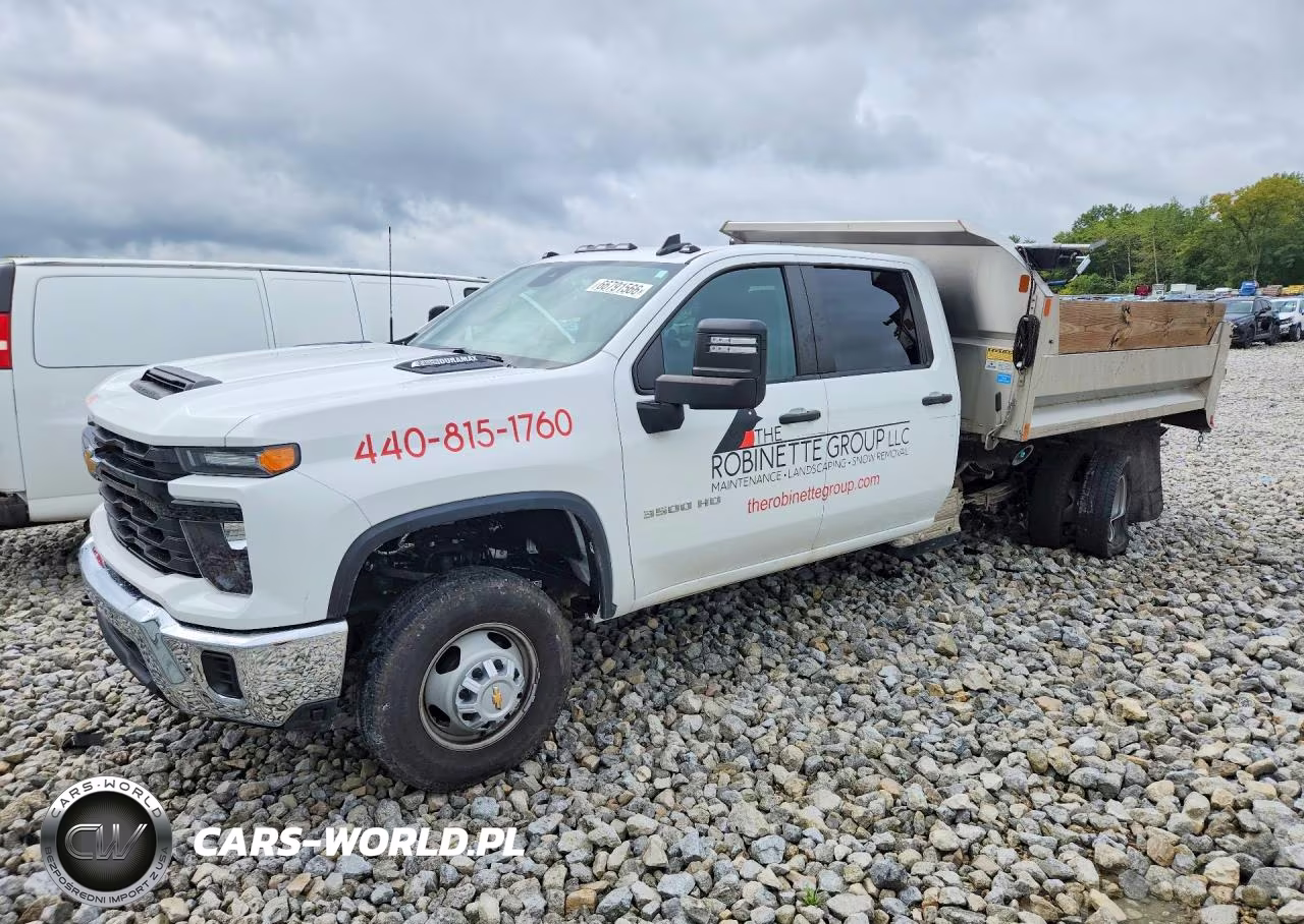 2024 Chevrolet Silverado Hd Dump Truck VIN:1GB4YSEY9RF202323 - 1