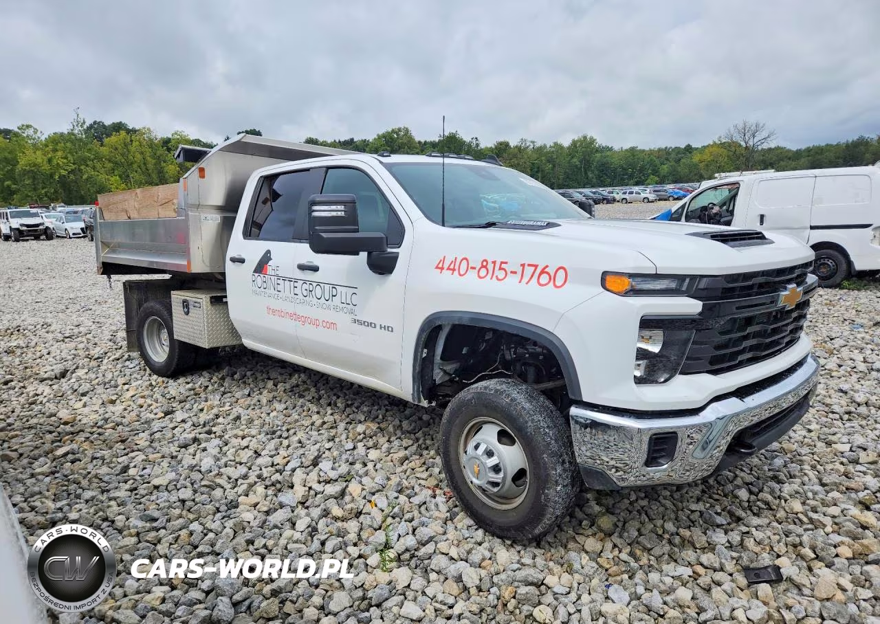2024 Chevrolet Silverado Hd Dump Truck VIN:1GB4YSEY9RF202323 - 4