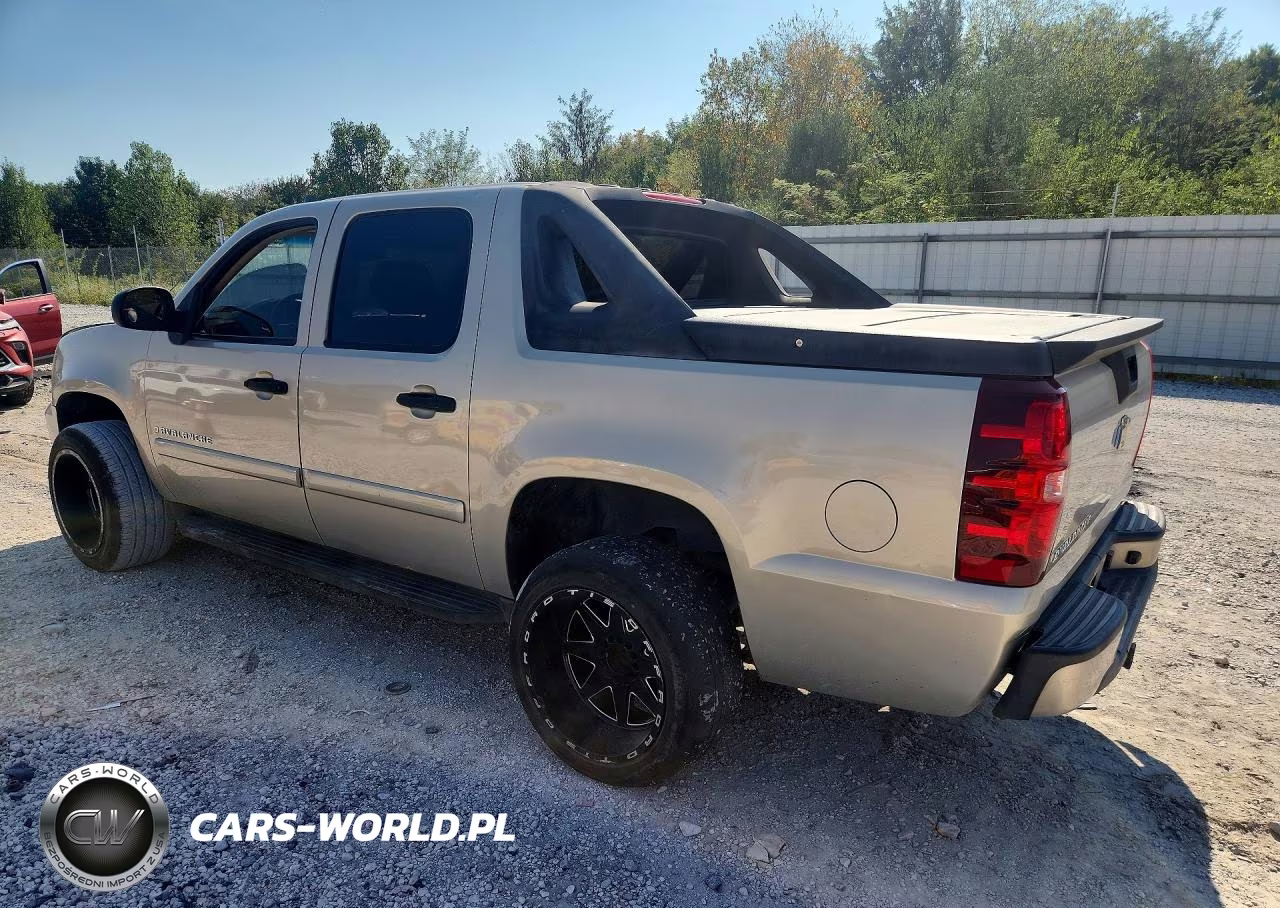2007 Chevrolet Avalanche K1500 VIN:3GNFK12337G262707 - 2