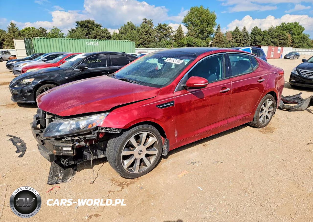 2013 Kia Optima Sx VIN:5XXGR4A68DG136363 - 1