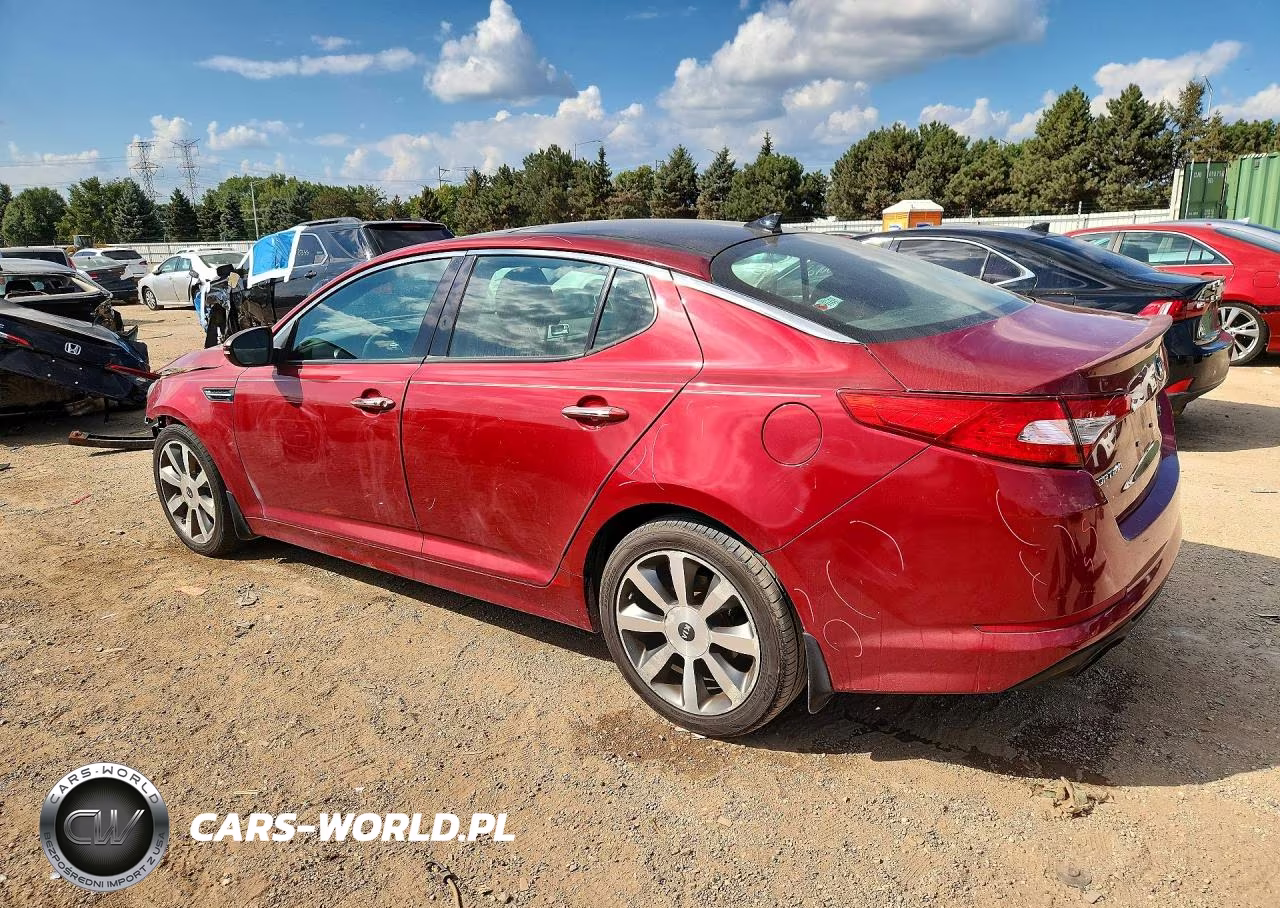 2013 Kia Optima Sx VIN:5XXGR4A68DG136363 - 2