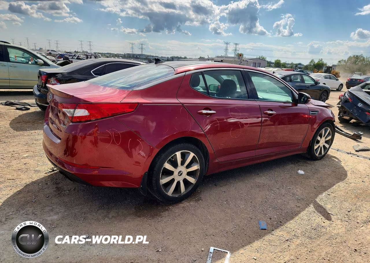 2013 Kia Optima Sx VIN:5XXGR4A68DG136363 - 3