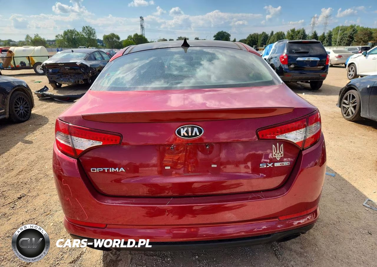 2013 Kia Optima Sx VIN:5XXGR4A68DG136363 - 6