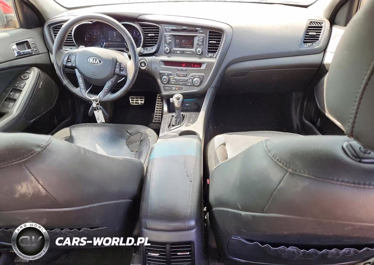 2013 Kia Optima Sx VIN:5XXGR4A68DG136363 - 8