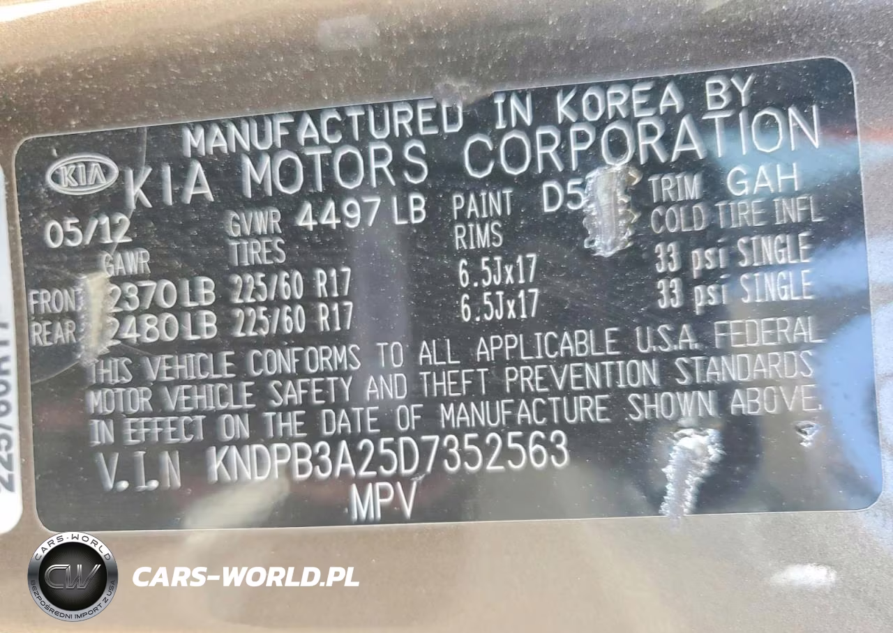 2013 Kia Sportage Lx VIN:KNDPB3A25D7352563 - 13