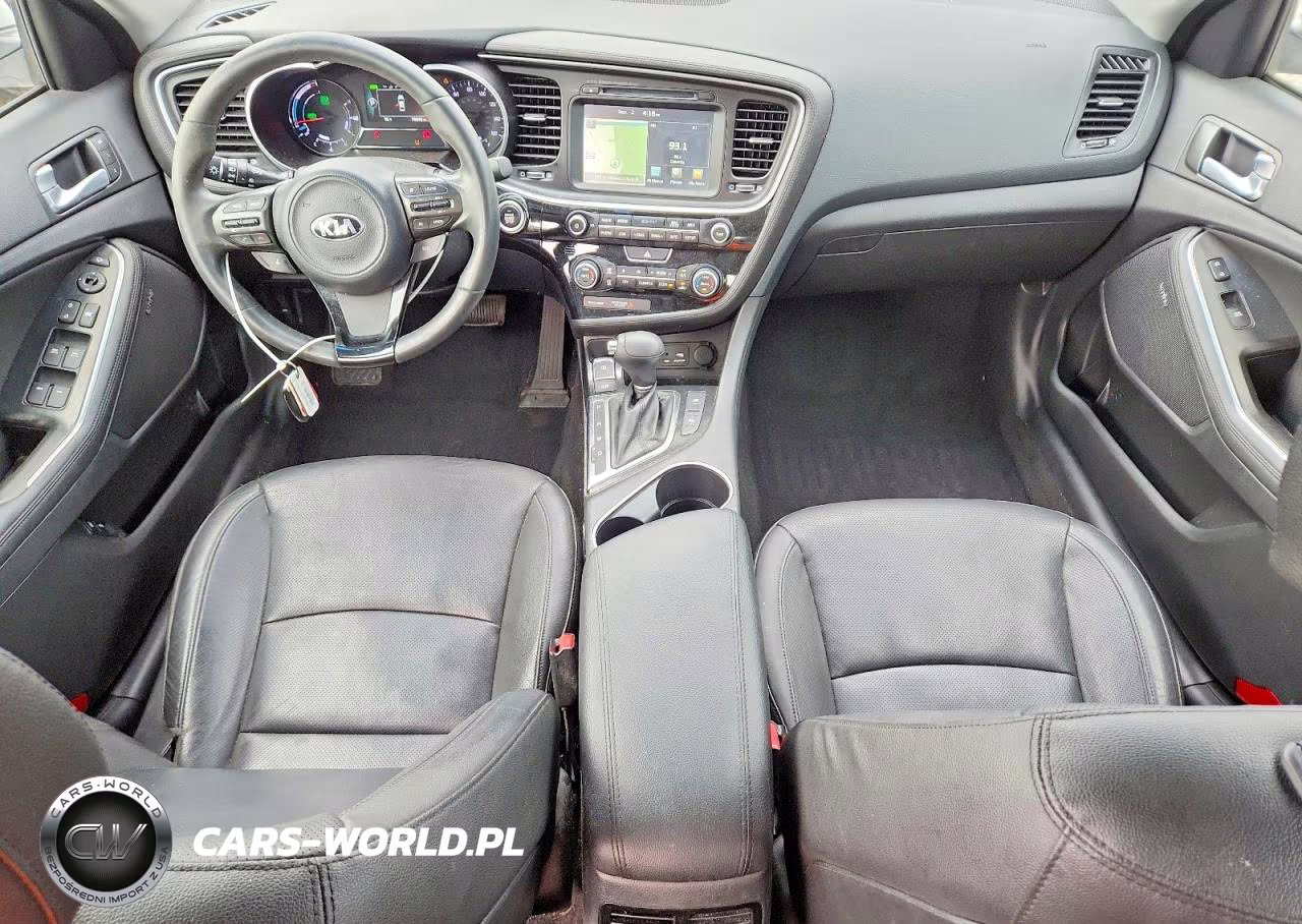 2015 Kia Optima Hybrid VIN:KNAGN4AD3F5091069 - 8