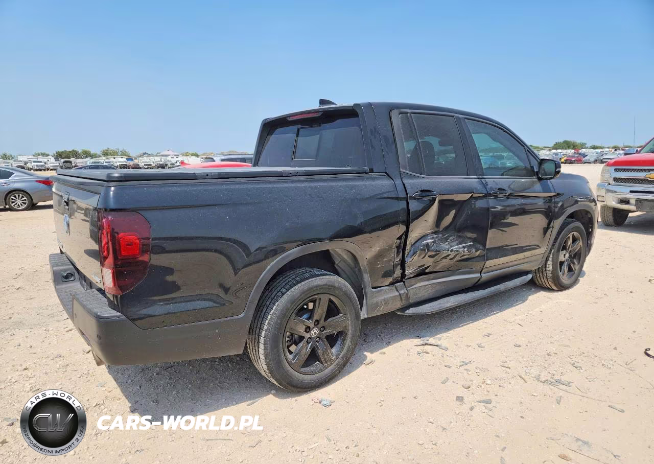 2023 Honda Ridgeline Black Edition VIN:5FPYK3F82PB016280 - 3