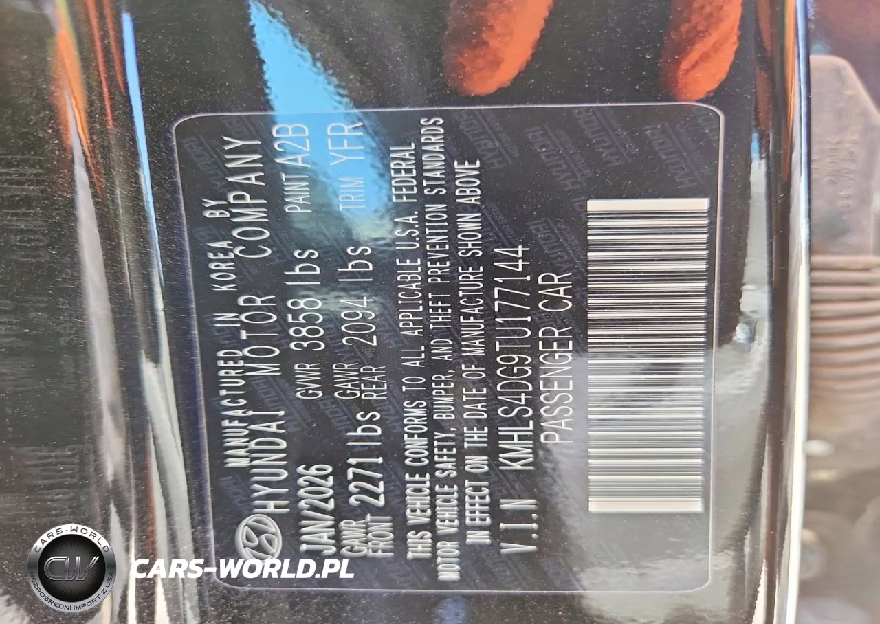 2026 Hyundai Elantra Sel Sport Premium VIN:KMHLS4DG9TU177144 - 13