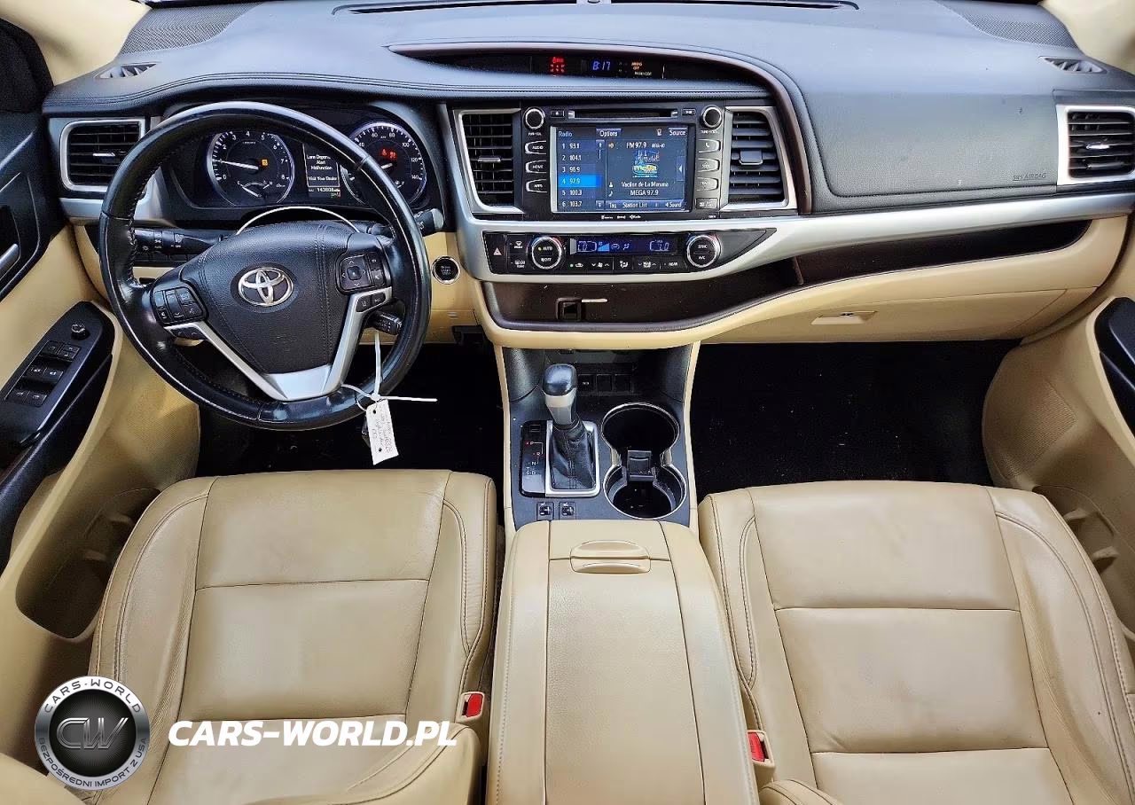 2017 Toyota Highlander Xle VIN:5TDKZRFH0HS196434 - 8