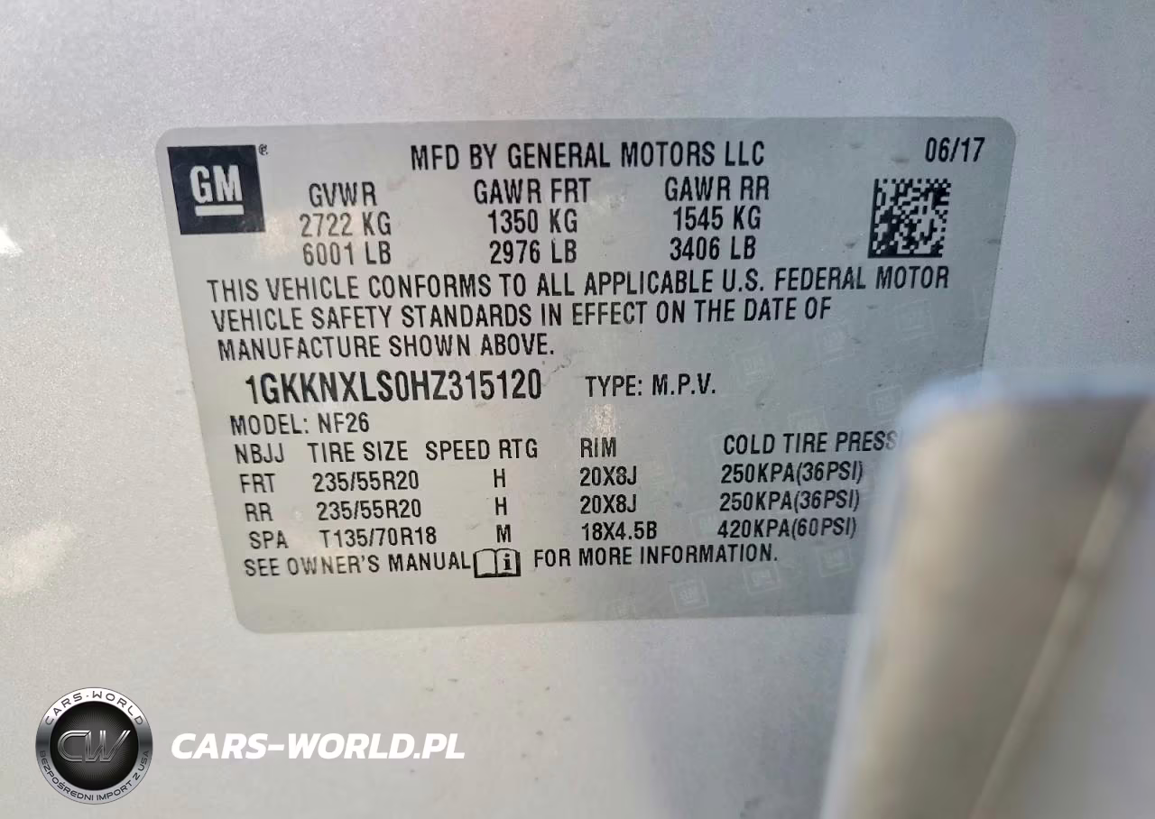 2017 GMC Acadia Denali VIN:1GKKNXLS0HZ315120 - 12