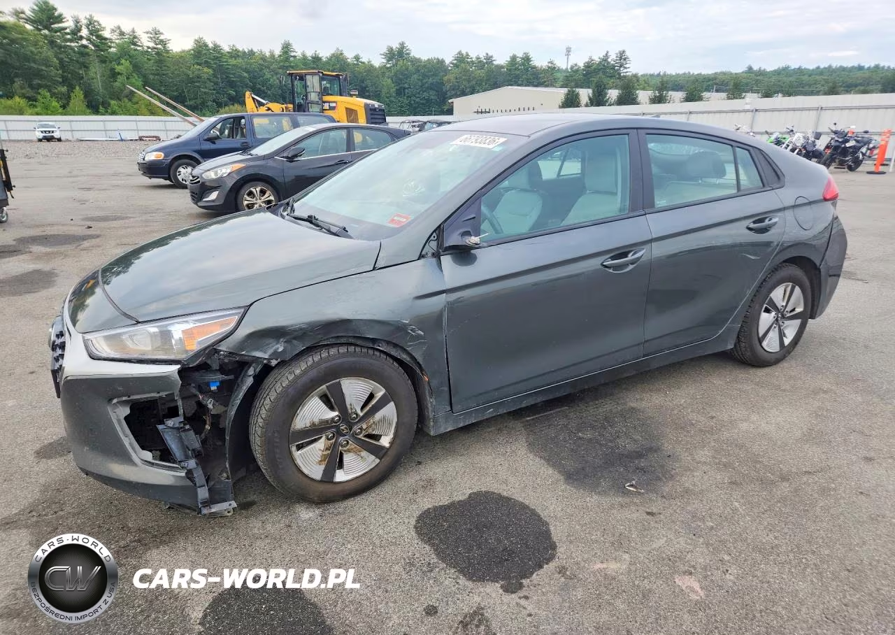 2021 Hyundai Ioniq Blue VIN:KMHC65LC8MU252751 - 1