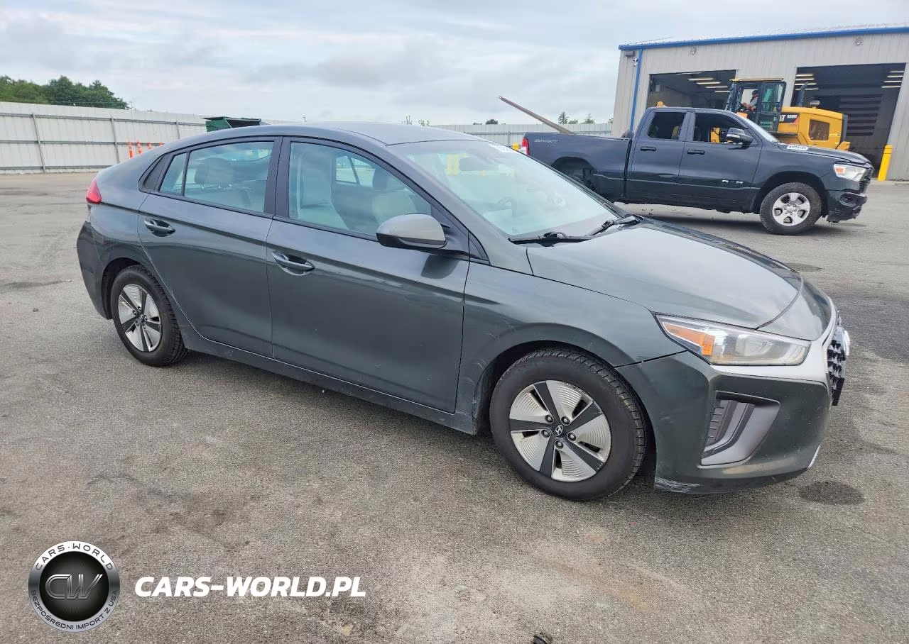 2021 Hyundai Ioniq Blue VIN:KMHC65LC8MU252751 - 4