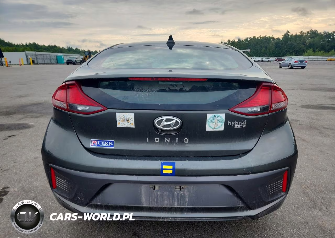 2021 Hyundai Ioniq Blue VIN:KMHC65LC8MU252751 - 6