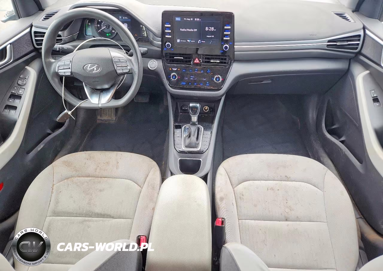 2021 Hyundai Ioniq Blue VIN:KMHC65LC8MU252751 - 8