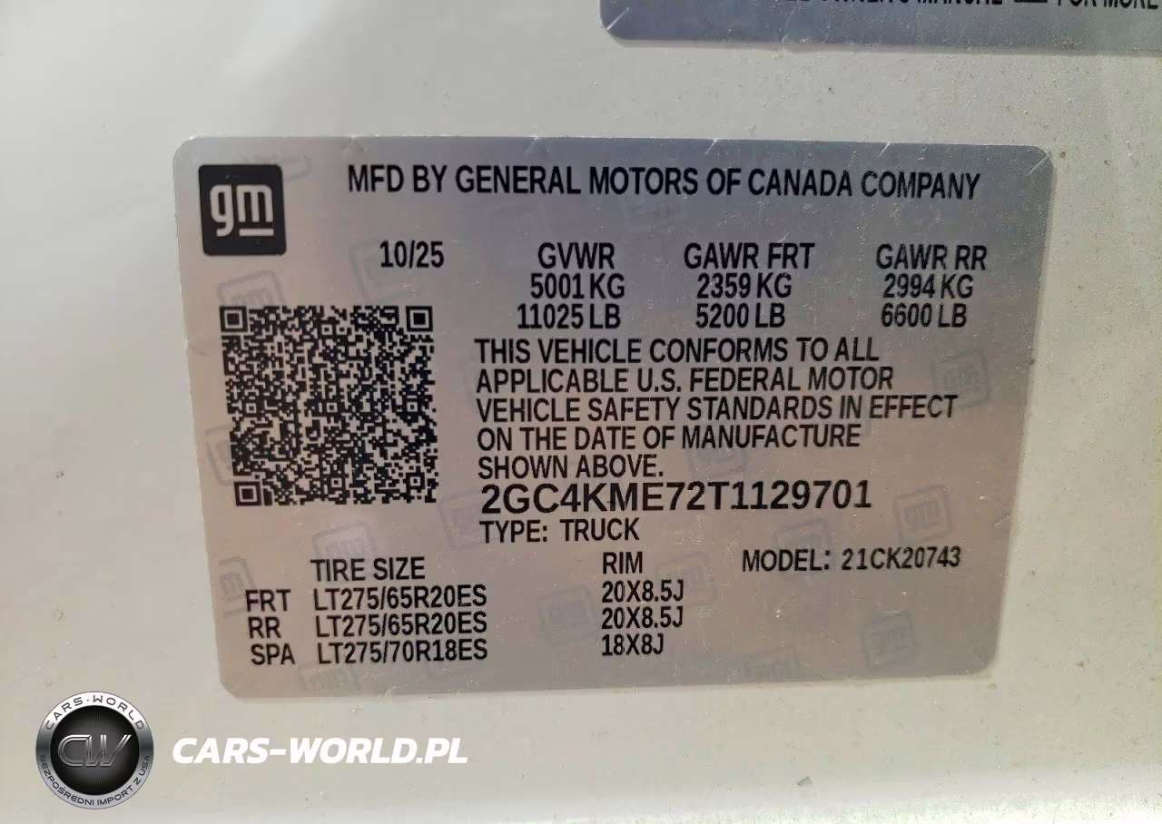2026 Chevrolet Silverado K2500 Custom VIN:2GC4KME72T1129701 - 12