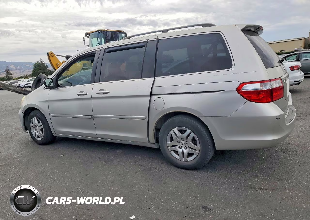 2005 Honda Odyssey Exl VIN:5FNRL38775B134224 - 2