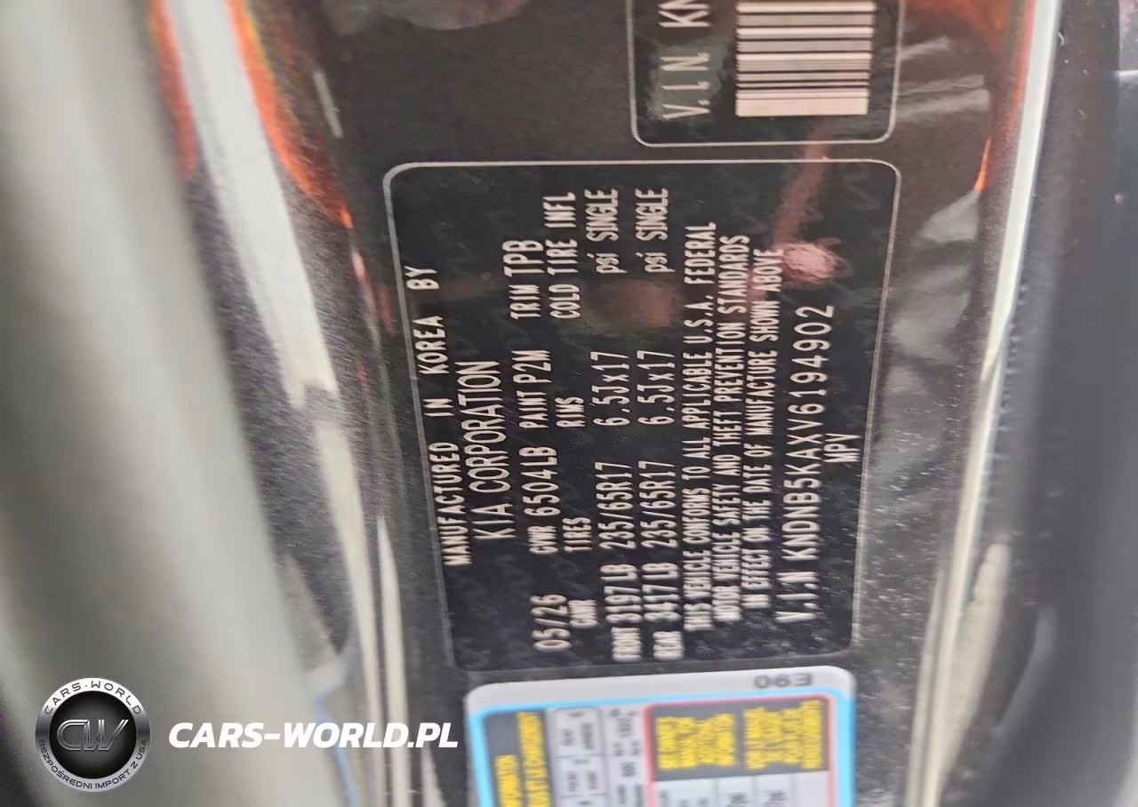 2027 Kia Carnival Lxs VIN:KNDNB5KAXV6194902 - 14