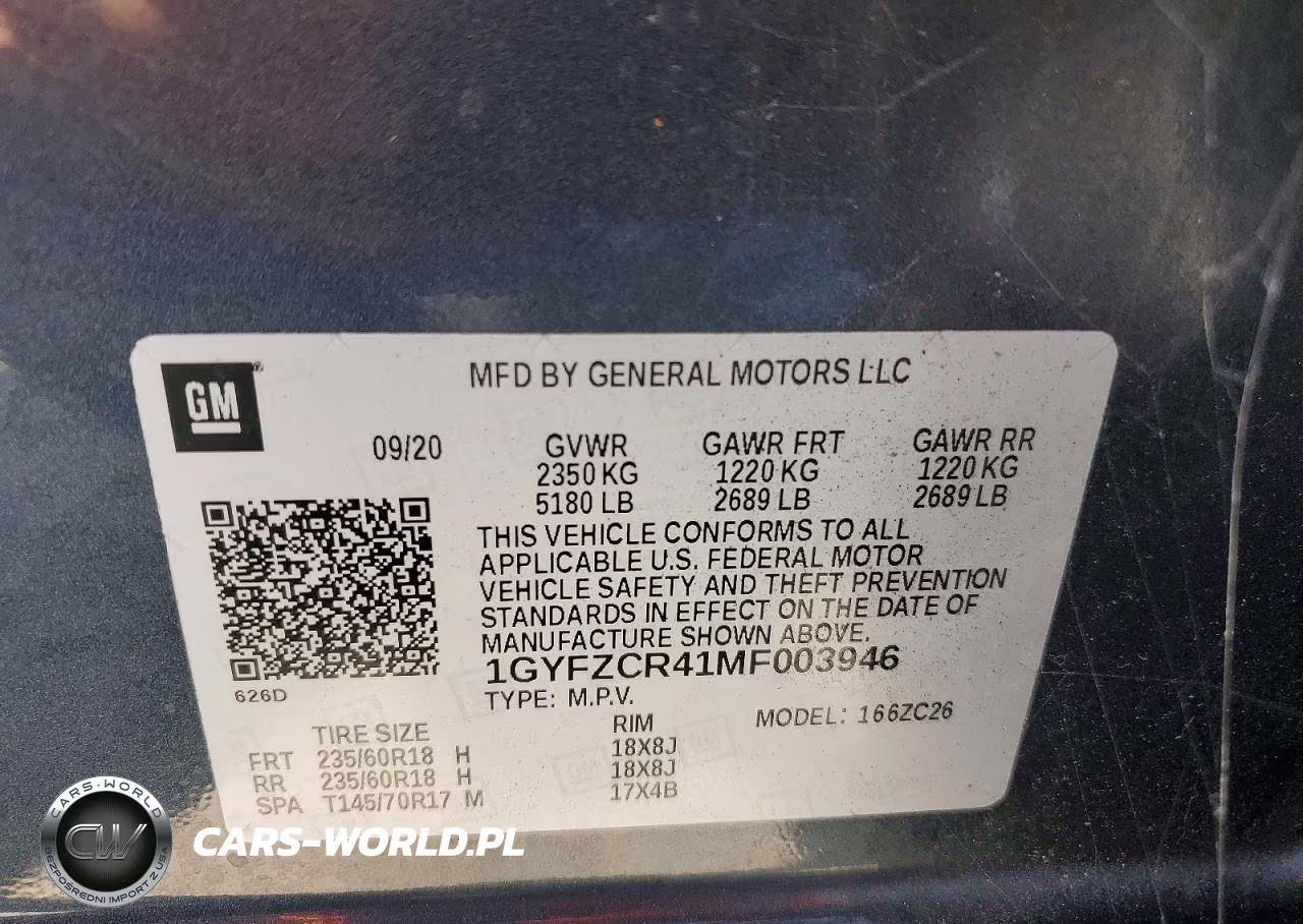 2021 Cadillac Xt4 Premium Luxury VIN:1GYFZCR41MF003946 - 12