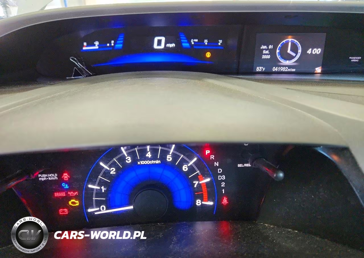 2012 Honda Civic Natural Gas VIN:19XFB5F53CE000591 - 9