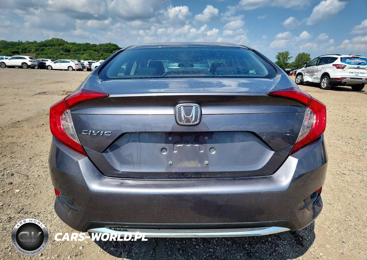 2019 Honda Civic Lx VIN:19XFC2F67KE024590 - 6