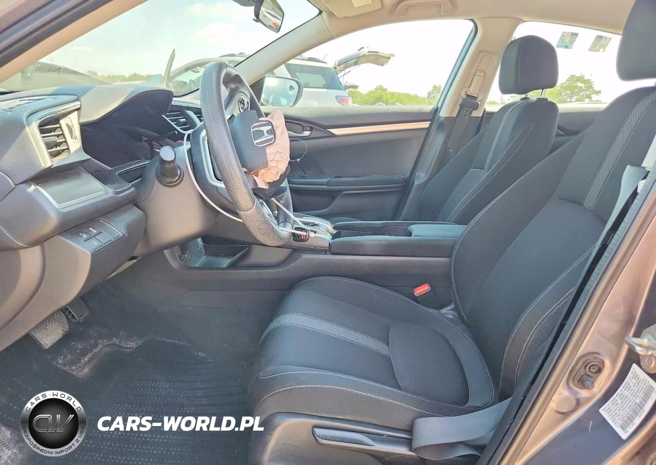 2019 Honda Civic Lx VIN:19XFC2F67KE024590 - 7