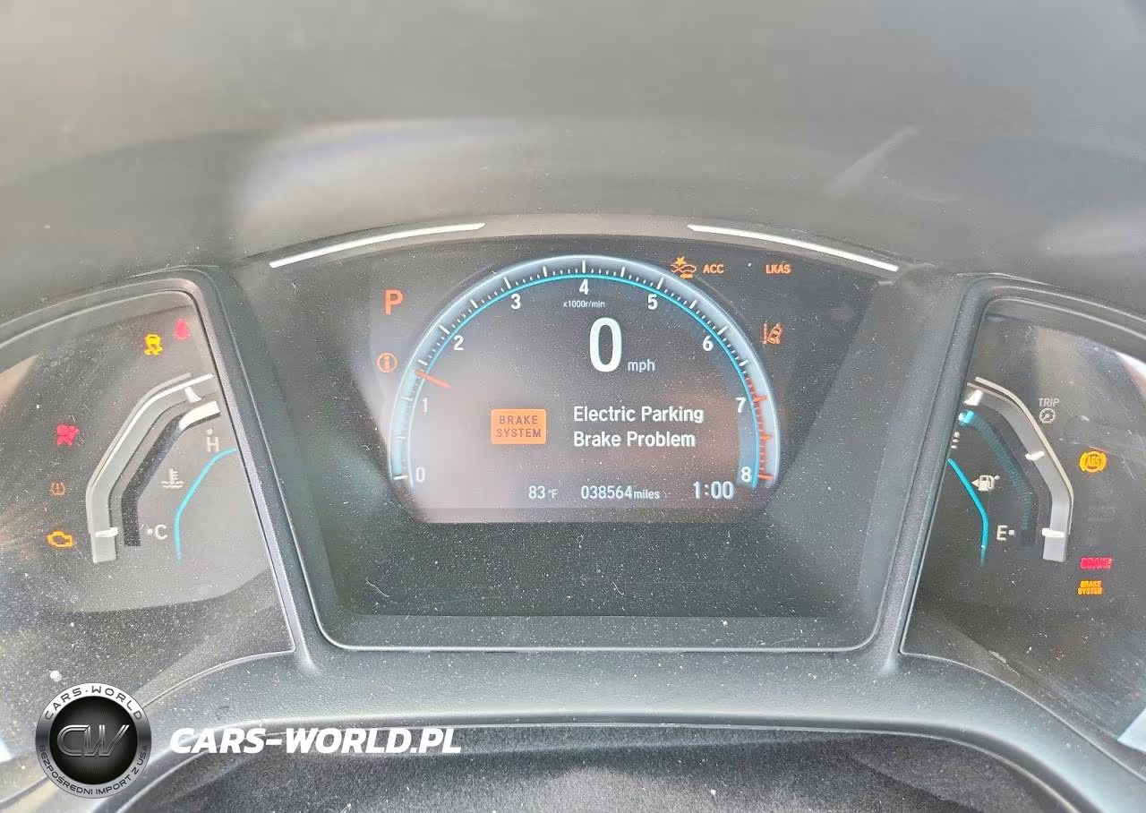 2019 Honda Civic Lx VIN:19XFC2F67KE024590 - 9