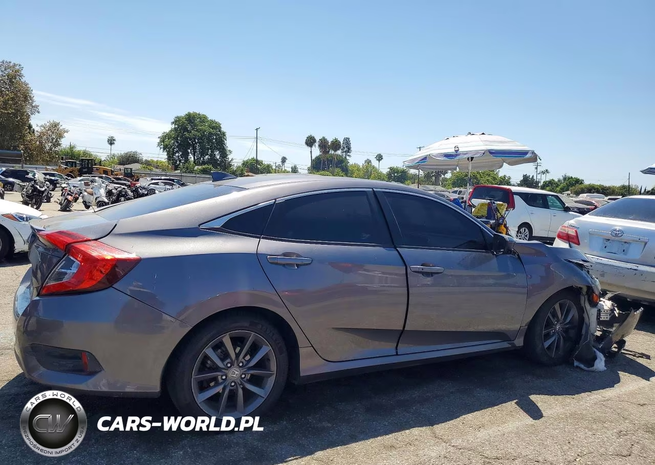 2020 Honda Civic Exl VIN:19XFC1F72LE217251 - 3