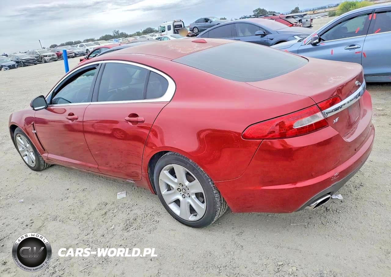 2010 Jaguar Xf Luxury VIN:SAJWA0FA9AHR55438 - 2