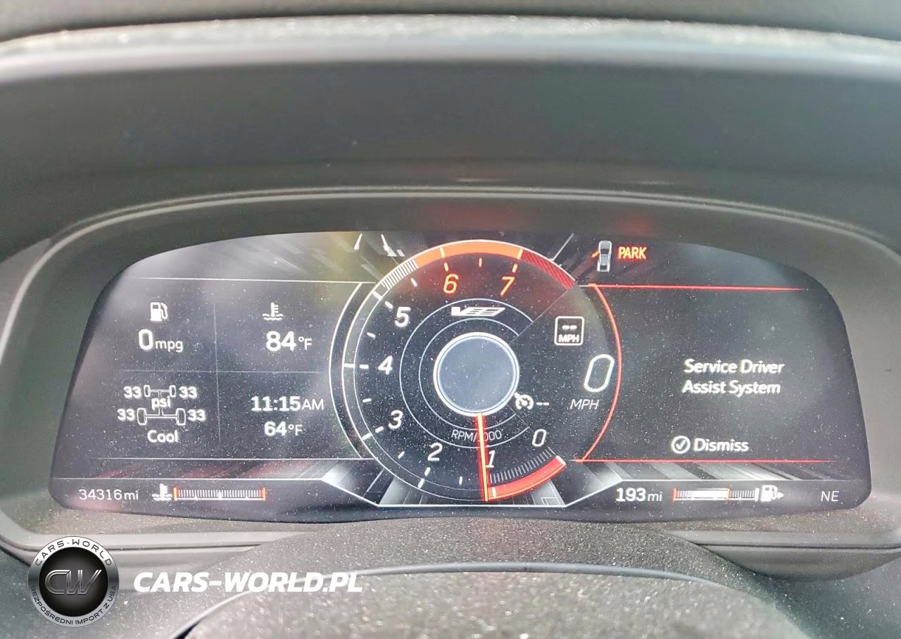 2023 Cadillac Ct4-V Blackwing VIN:1G6DL5RP7P0460453 - 9