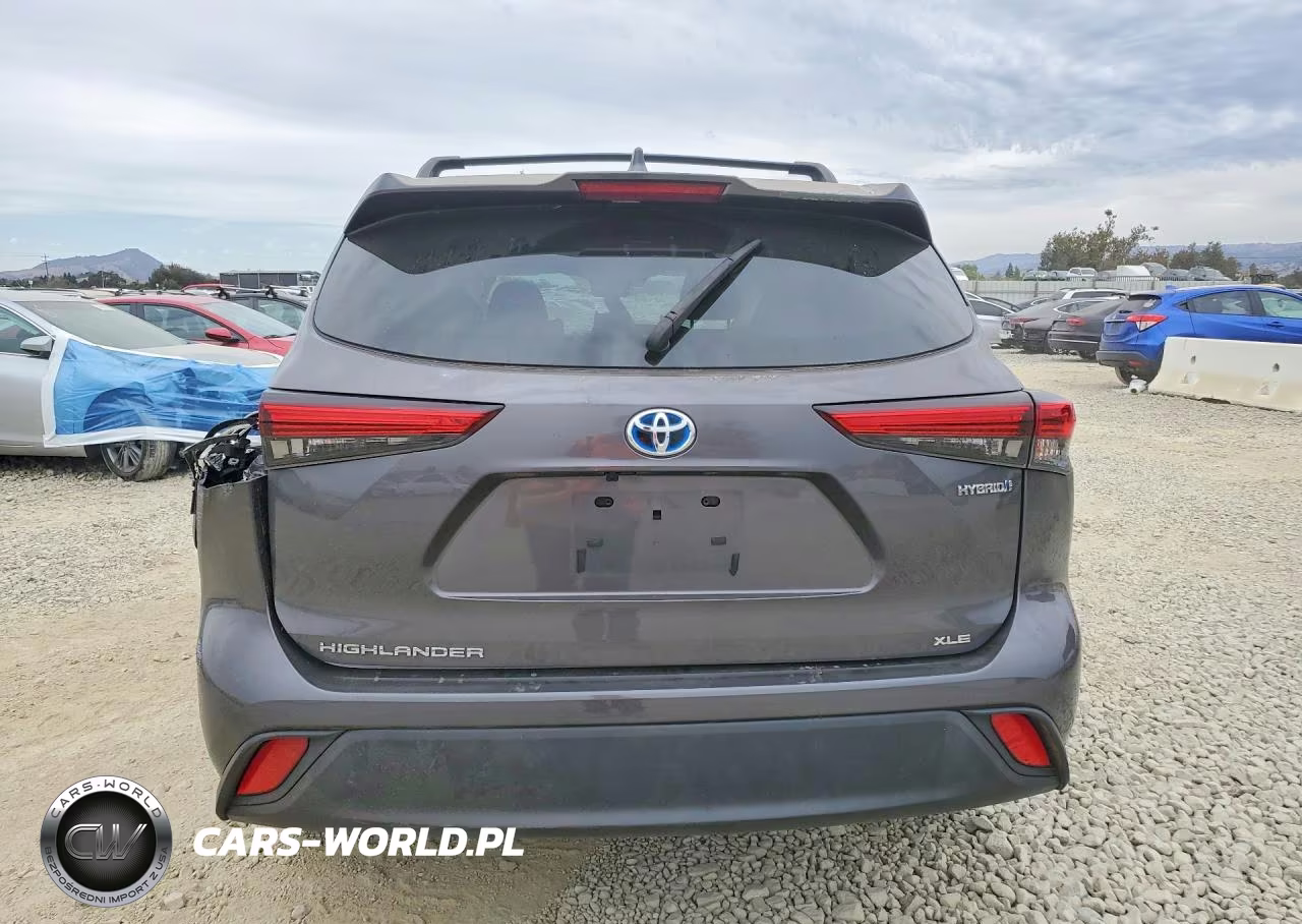 2023 Toyota Highlander Hybrid Xle VIN:5TDKARAH4PS524712 - 6