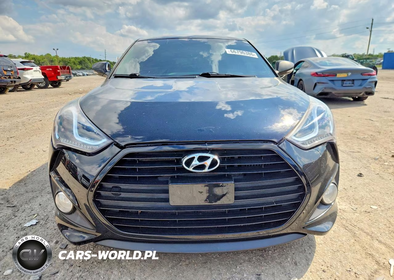 2013 Hyundai Veloster Turbo VIN:KMHTC6AE7DU129056 - 5