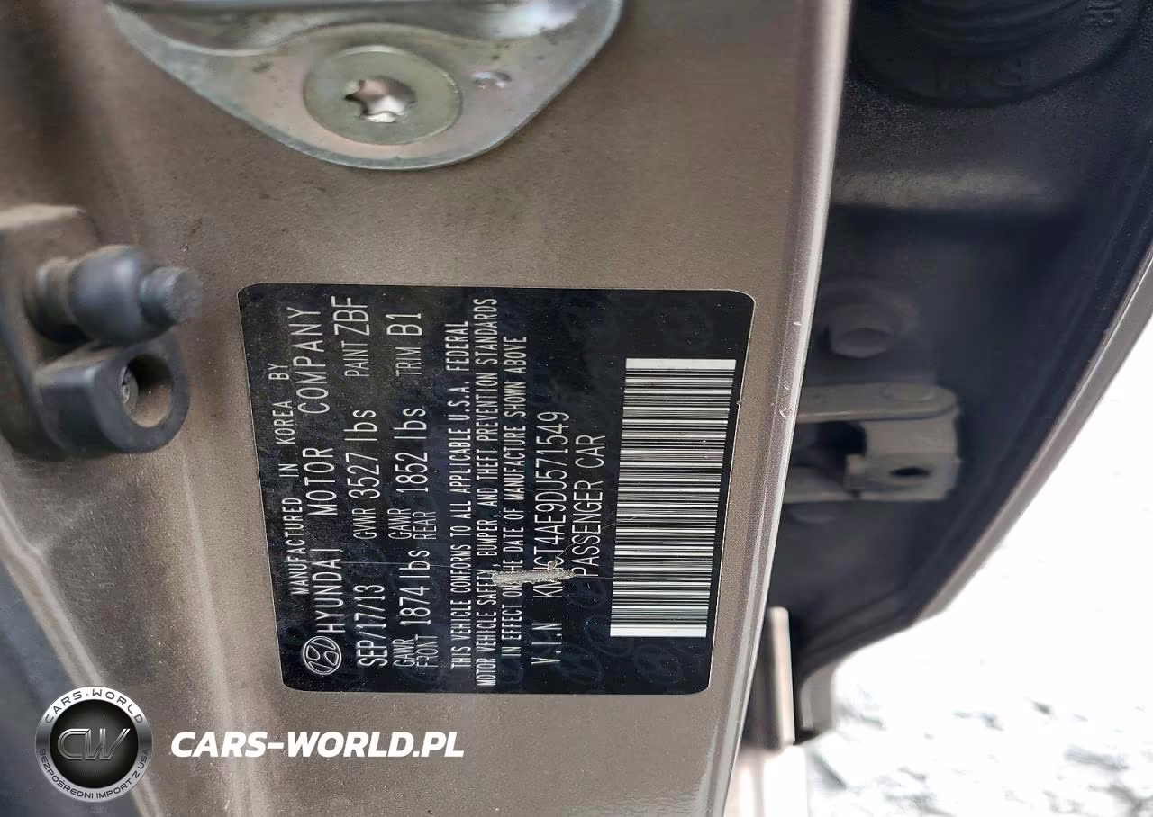 2013 Hyundai Accent Gls VIN:KMHCT4AE9DU571549 - 12