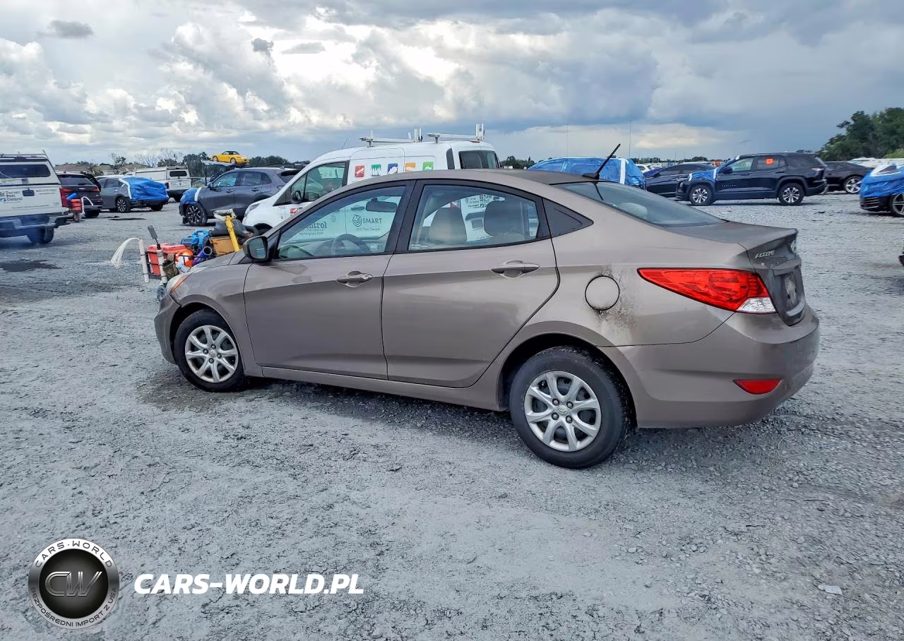 2013 Hyundai Accent Gls VIN:KMHCT4AE9DU571549 - 2