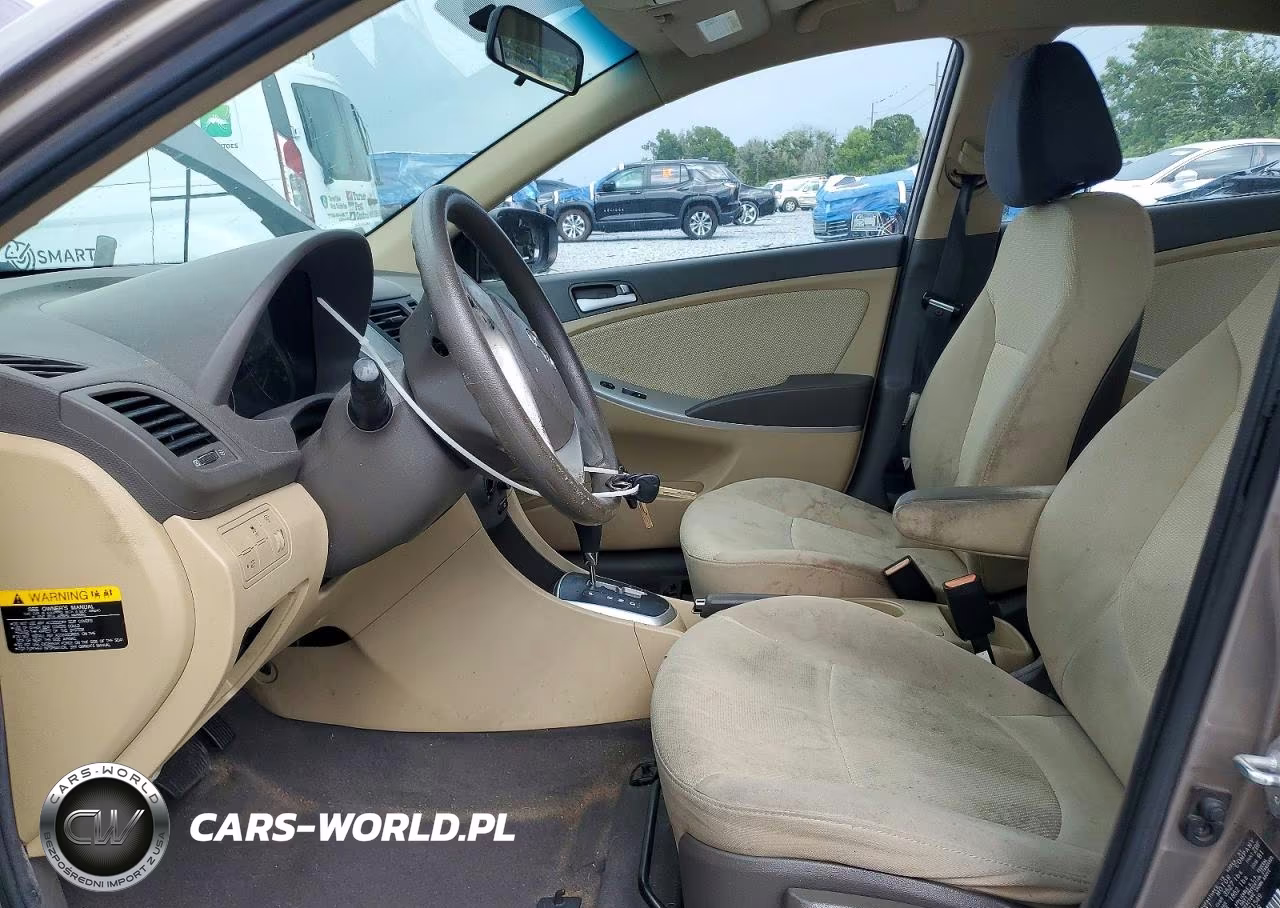 2013 Hyundai Accent Gls VIN:KMHCT4AE9DU571549 - 7