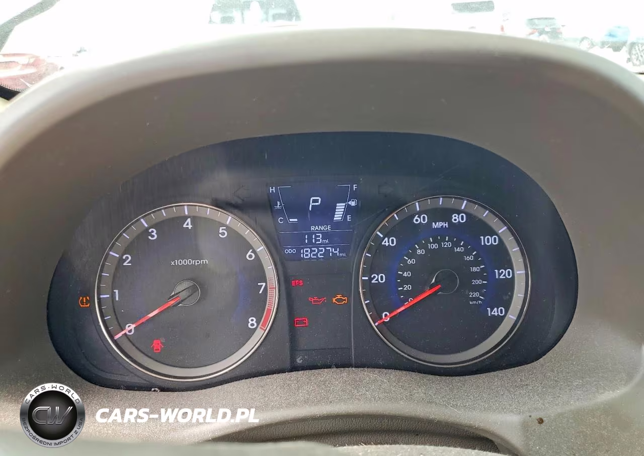2013 Hyundai Accent Gls VIN:KMHCT4AE9DU571549 - 9