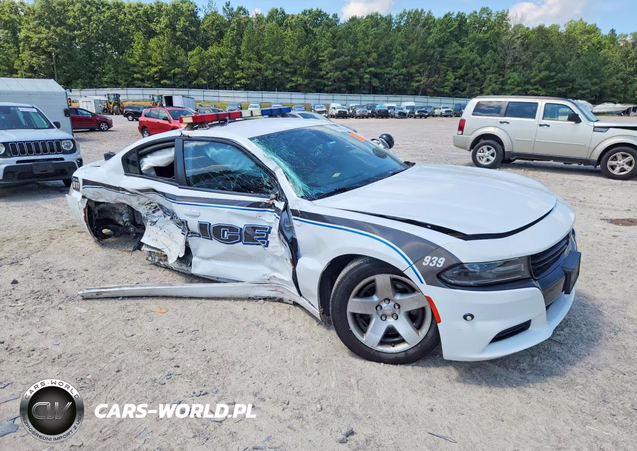 2019 Dodge Charger Police VIN:2C3CDXAGXKH742141 - 4