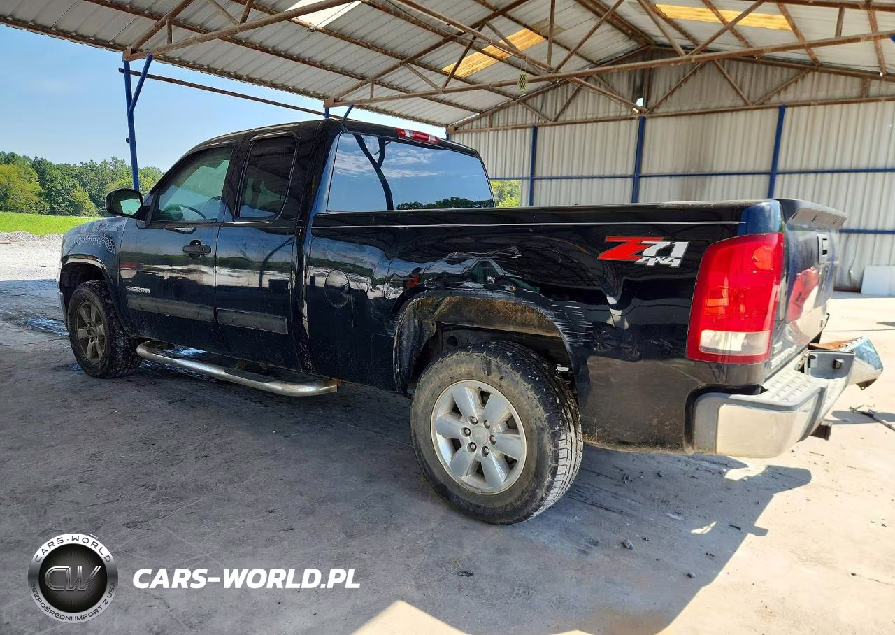 2010 GMC Sierra K1500 Slt VIN:1GTSKWE32AZ180586 - 2