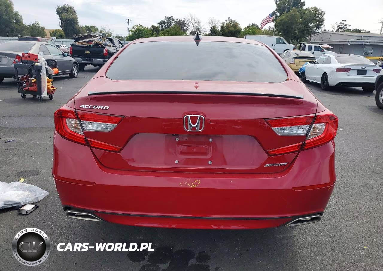2022 Honda Accord Sport VIN:1HGCV1F36NA060891 - 6