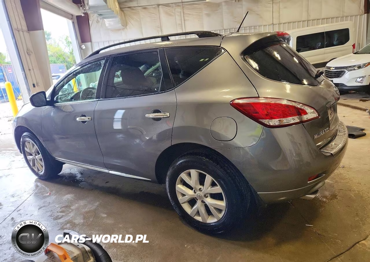 2014 Nissan Murano Sl VIN:JN8AZ1MW4EW532391 - 2