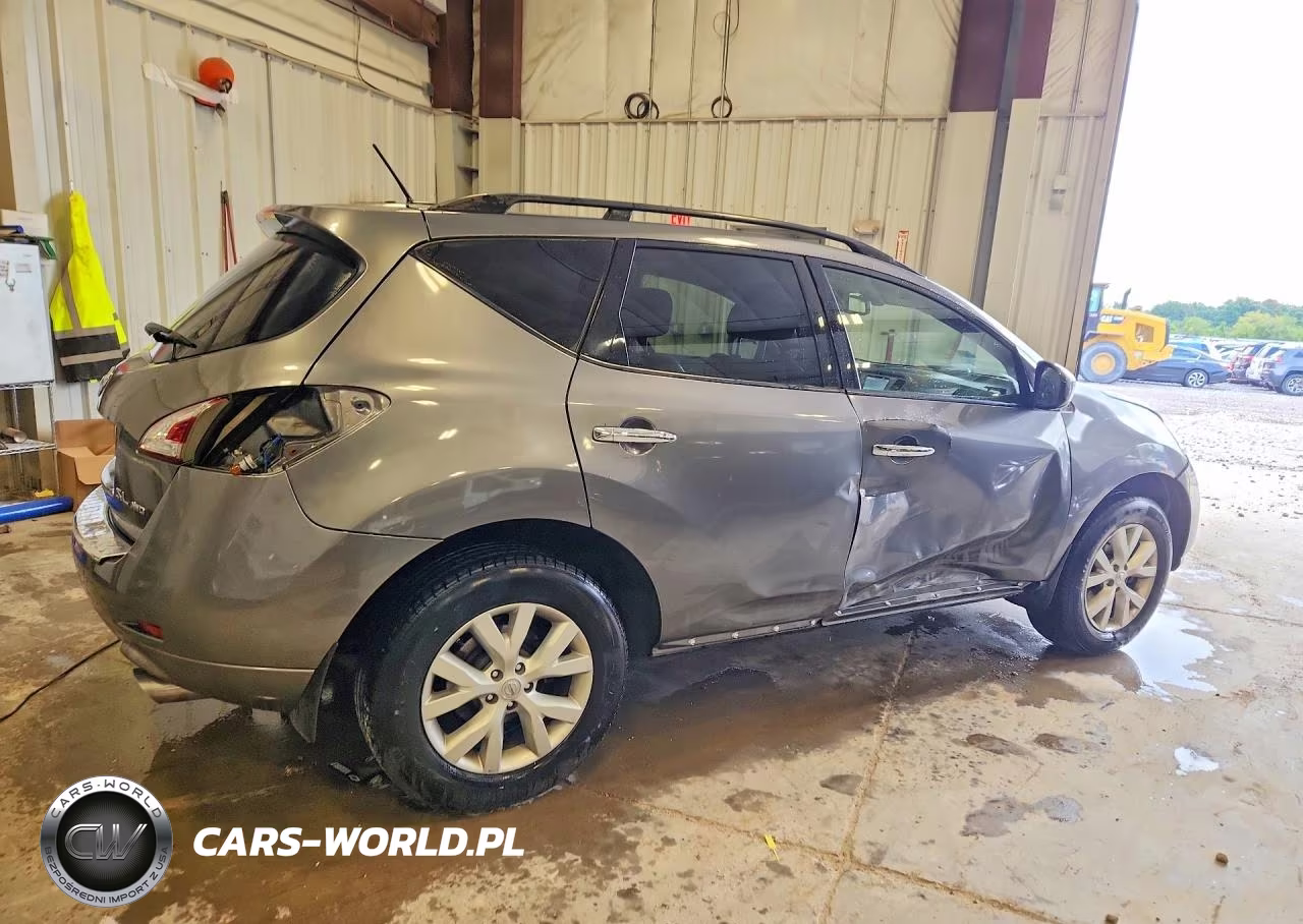 2014 Nissan Murano Sl VIN:JN8AZ1MW4EW532391 - 3