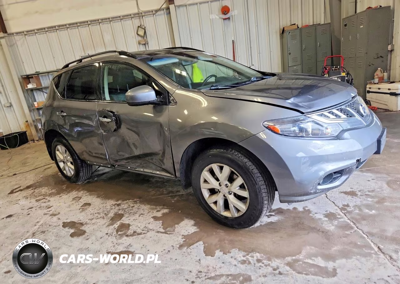 2014 Nissan Murano Sl VIN:JN8AZ1MW4EW532391 - 4