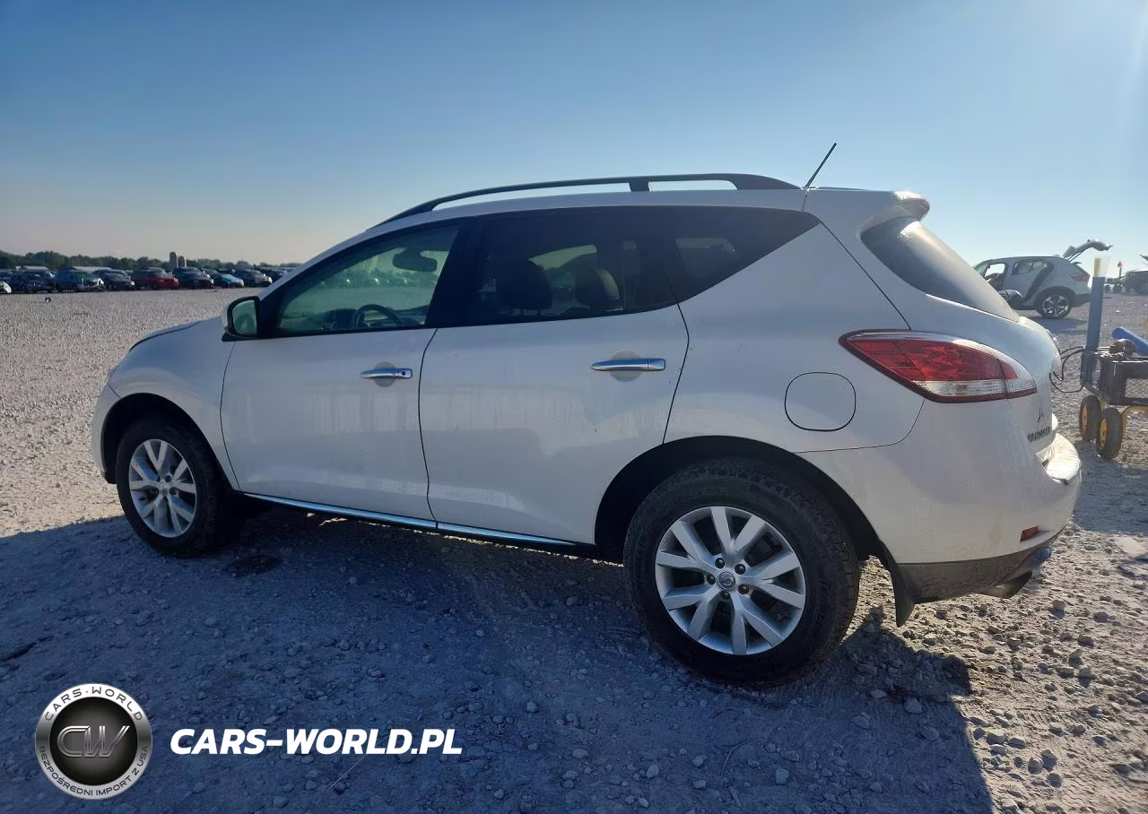 2014 NISSAN MURANO S VIN:JN8AZ1MW8EW510748 - 2