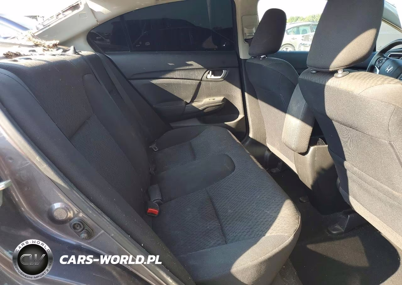 2015 Honda Civic Lx VIN:19XFB2F50FE204848 - 10