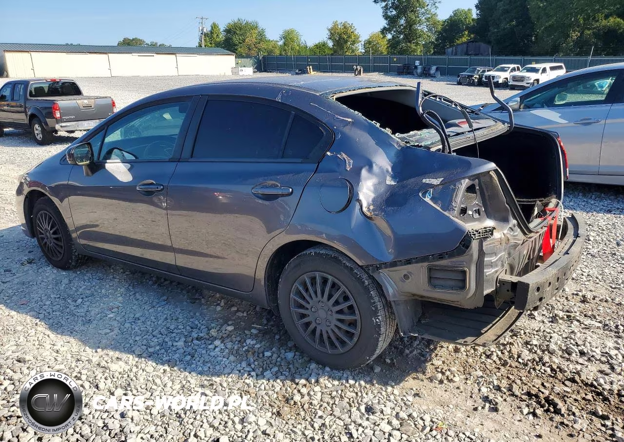 2015 Honda Civic Lx VIN:19XFB2F50FE204848 - 2
