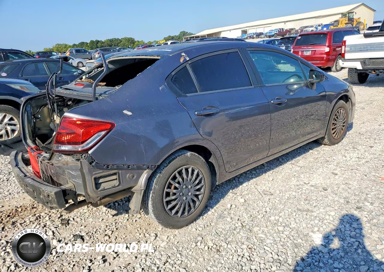 2015 Honda Civic Lx VIN:19XFB2F50FE204848 - 3
