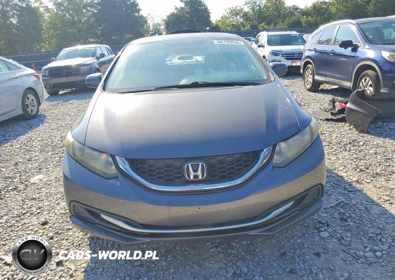 2015 Honda Civic Lx VIN:19XFB2F50FE204848 - 5