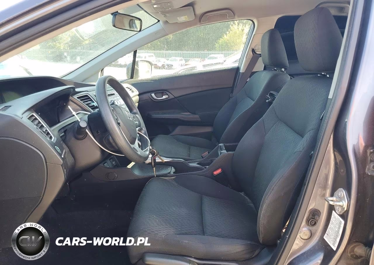 2015 Honda Civic Lx VIN:19XFB2F50FE204848 - 7
