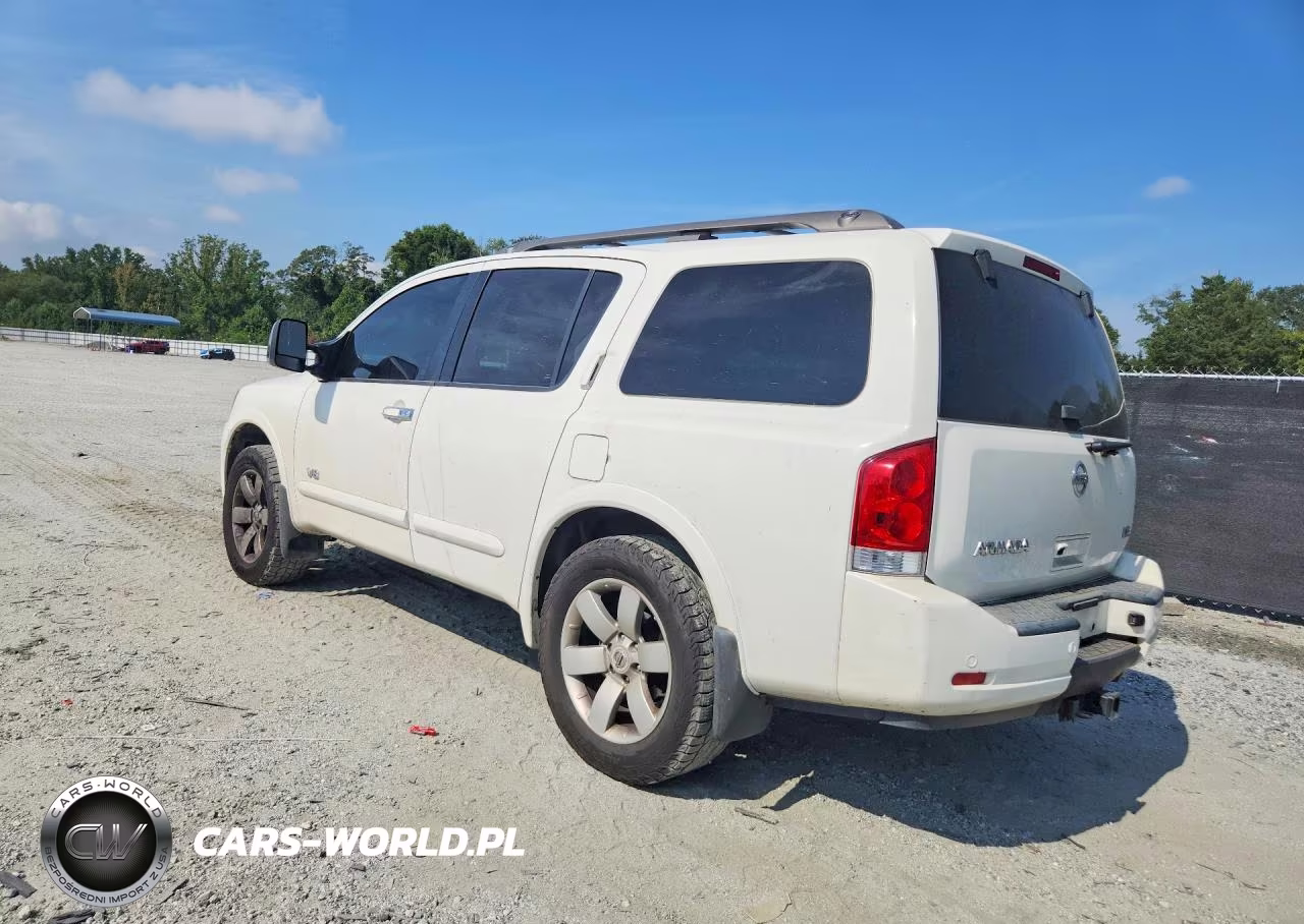 2008 Nissan Armada Se VIN:5N1AA08C28N608788 - 2